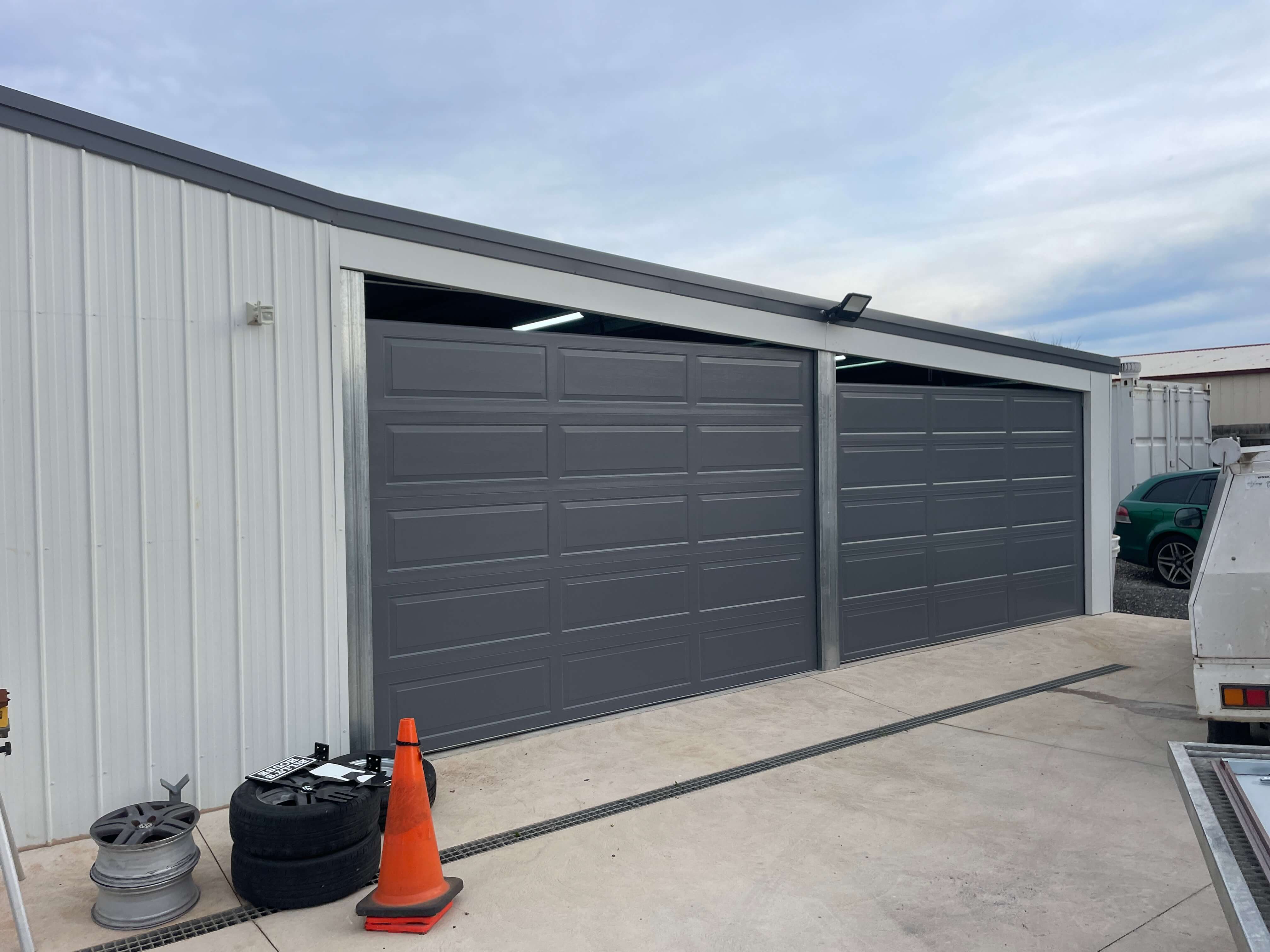 Hampton Cove Sectional Door.