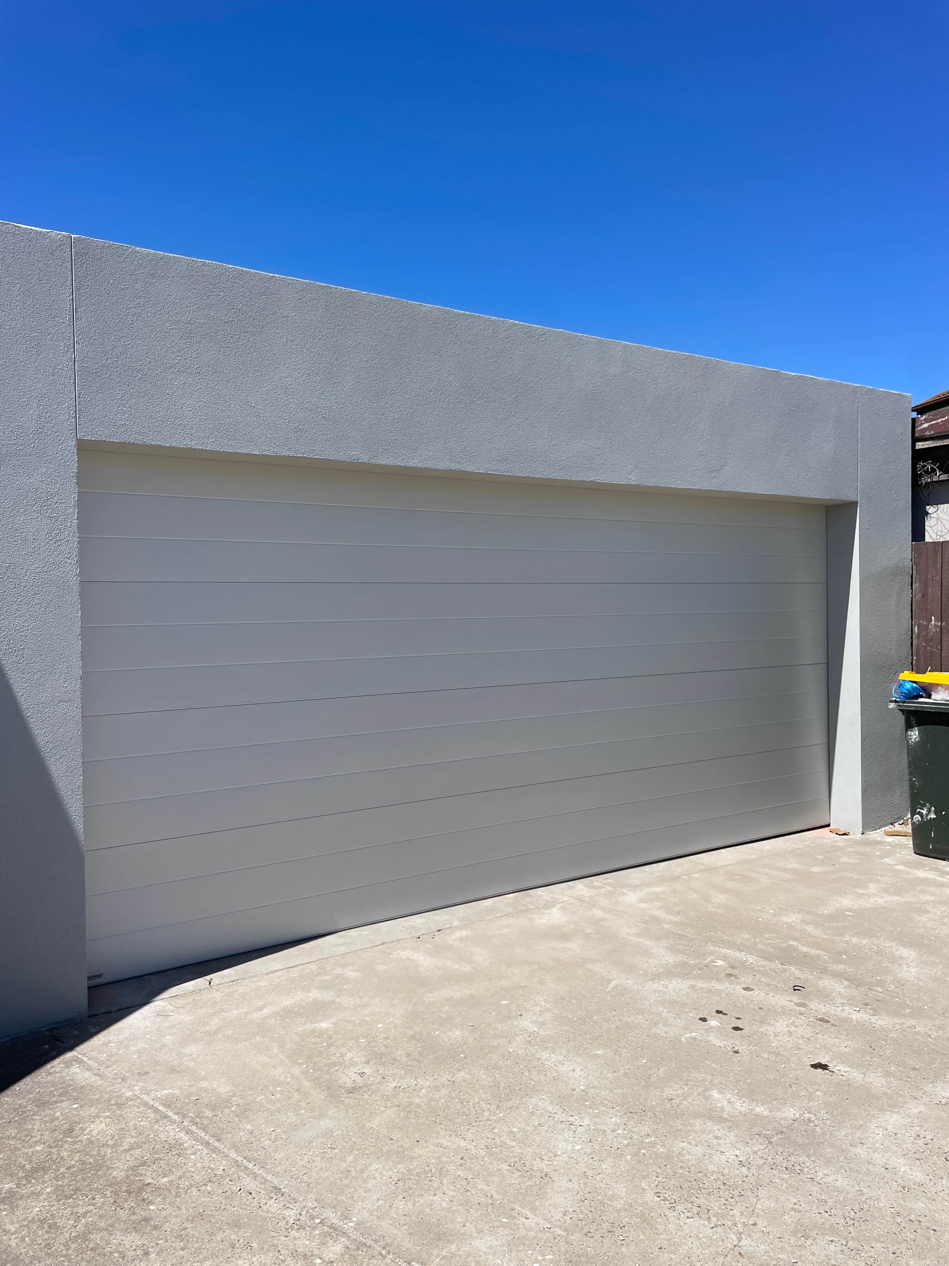 Tuscan Surfmist Sectional Door.