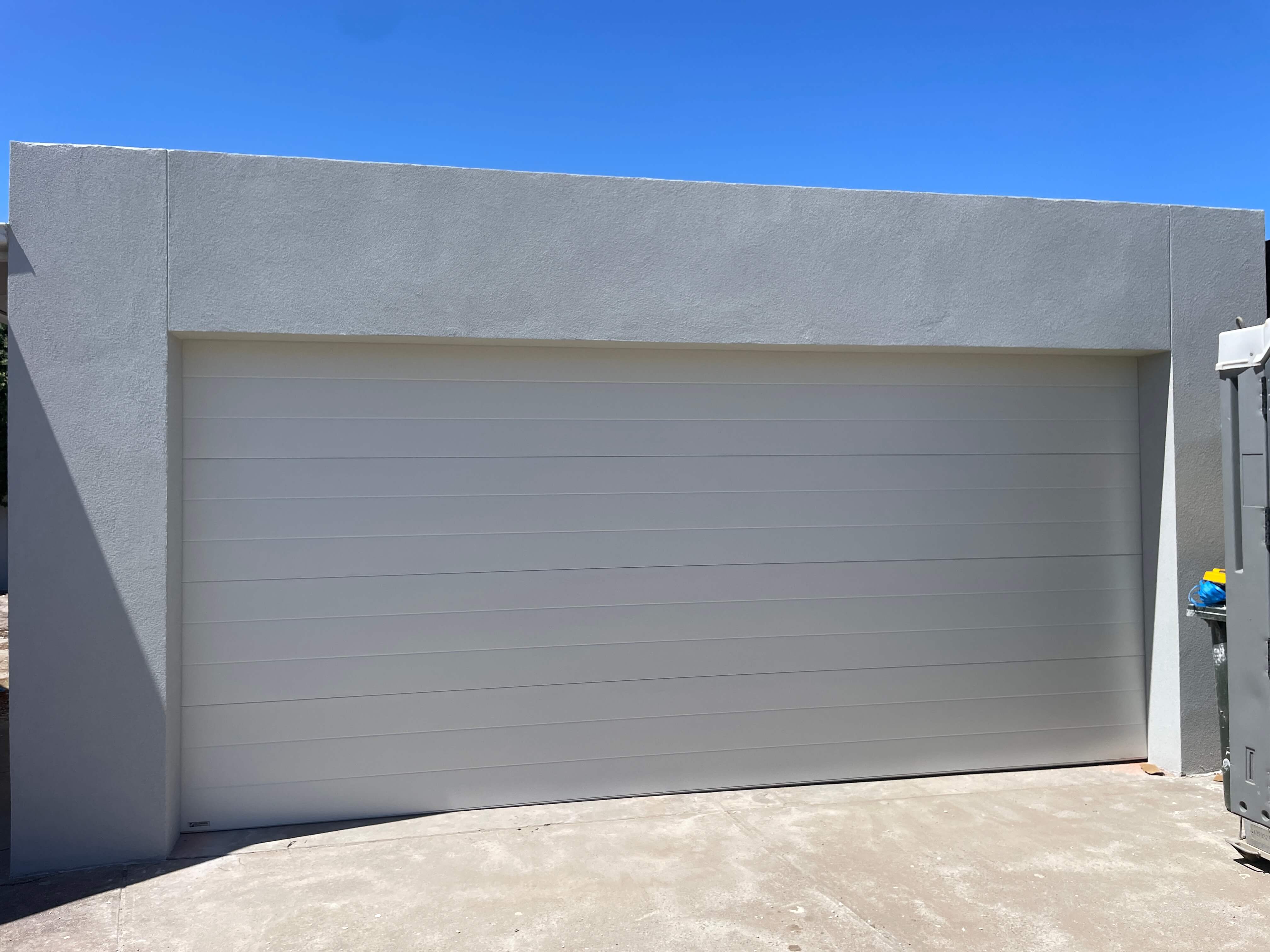 Tuscan Surfmist Sectional Door detail.