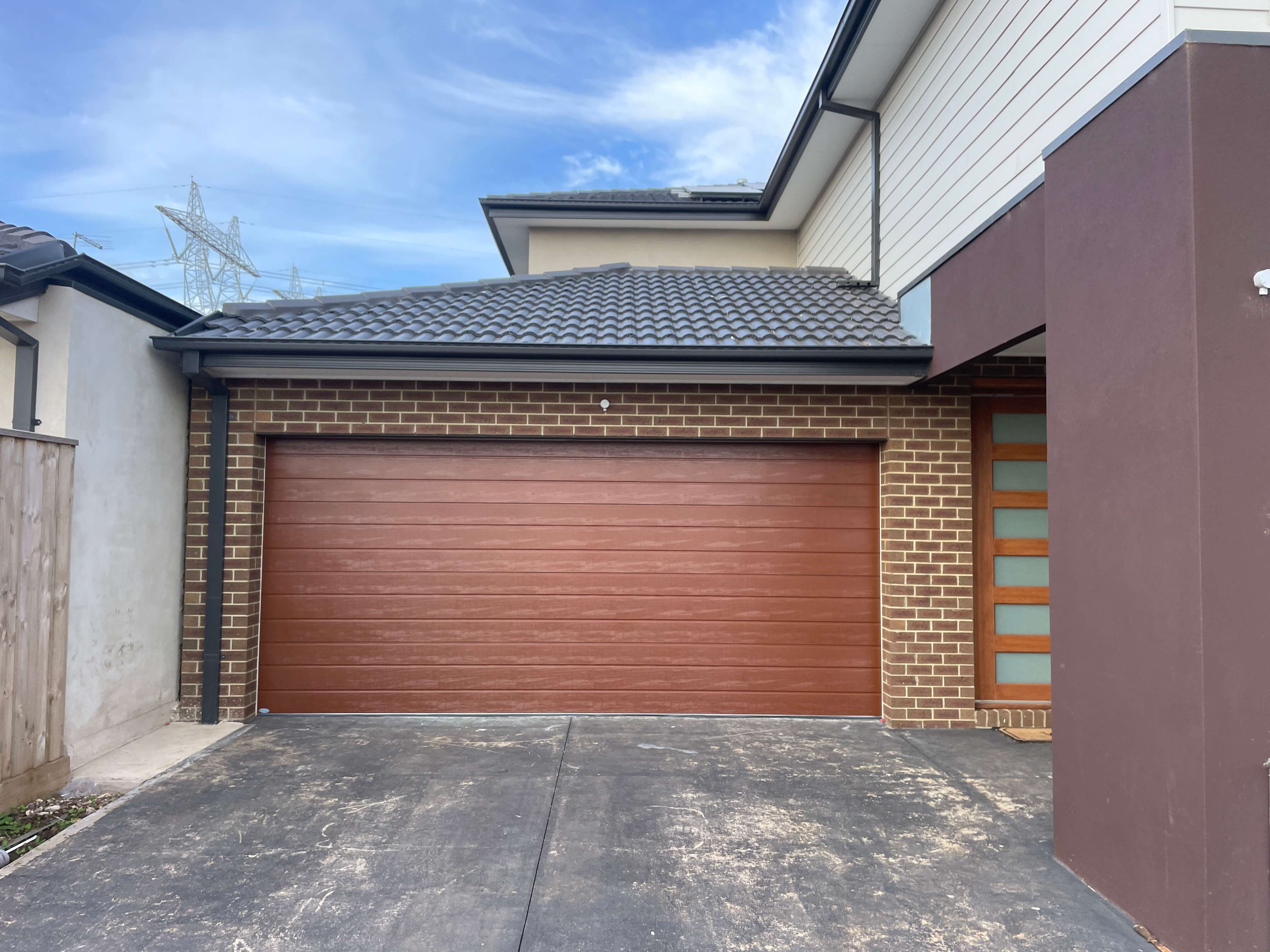 Tuscan Terrain Sectional Door.
