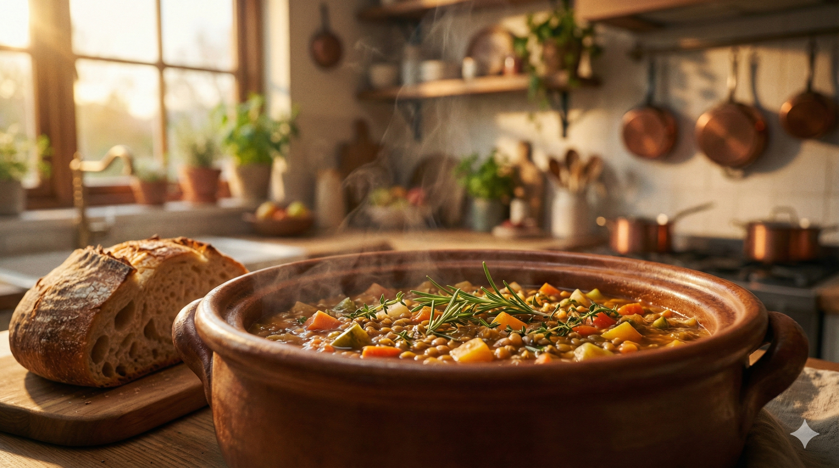 Hearty Harvest Lentil Stew