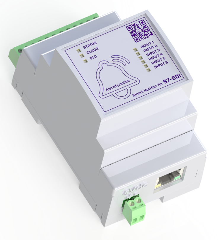 Alertify 3DIN Render