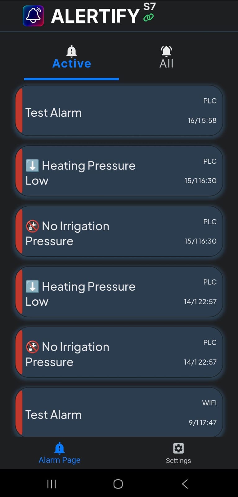 Android & iOS Application screenshot 2