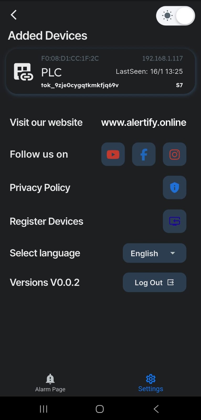 Android & iOS Application screenshot 3