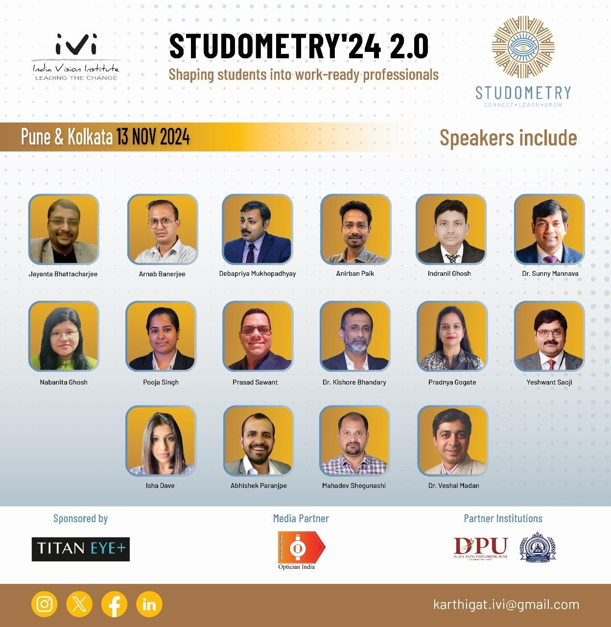 Programme Schedule for IVI Studometry'24 2.0