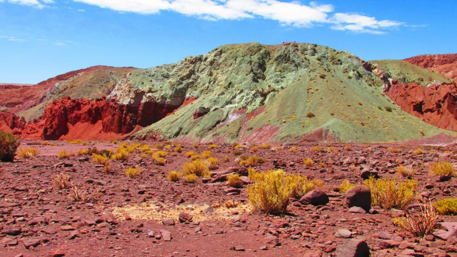 Valle del Arcoíris: Geología de Colores Vibrantes y Arte Rupestre Ancestral