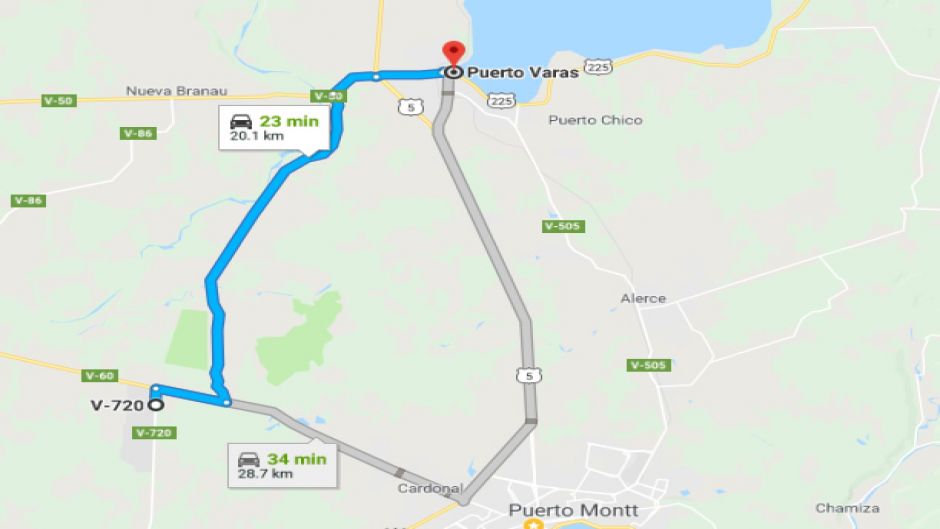 Transfer Aeropuerto Puerto Montt a Puerto Varas