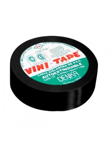 Cinta aisladora Vini Tape 10Mts