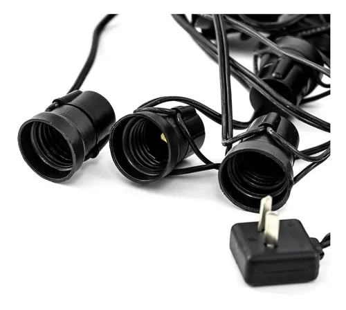 Guirnaldas con 10 Portalamparas 10 Mts