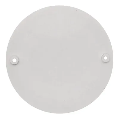 Tapa blanca redonda para caja octogonal