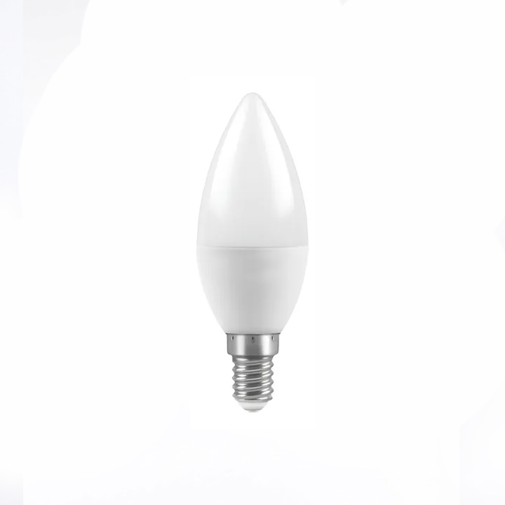 Lampara Vela 6W Fría E14