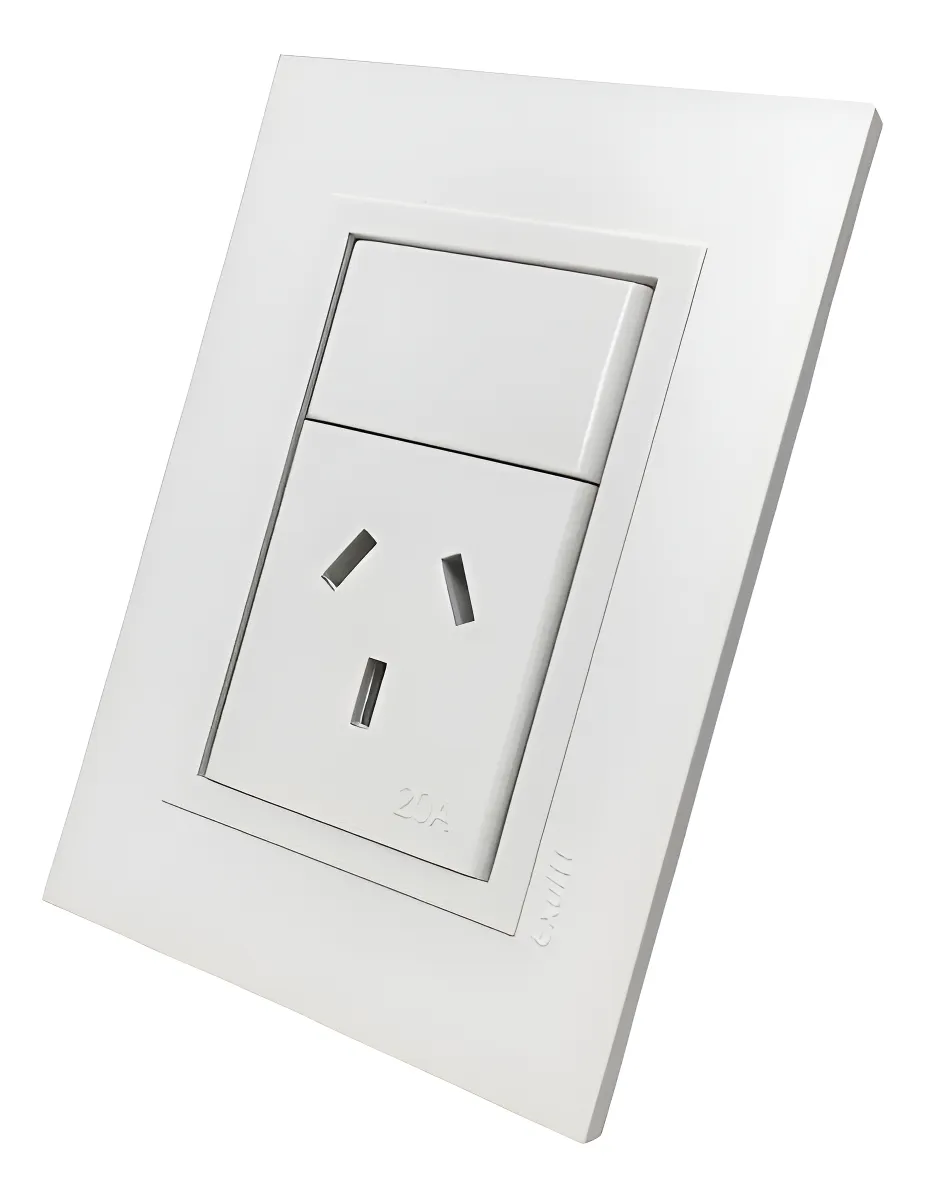 Toma de Embutir de 20 Amp Completo Exult