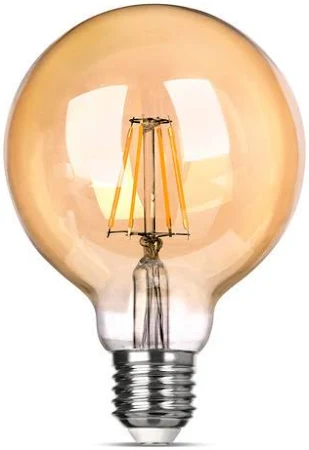 Lampara Globo filamento LED 4W Grande 