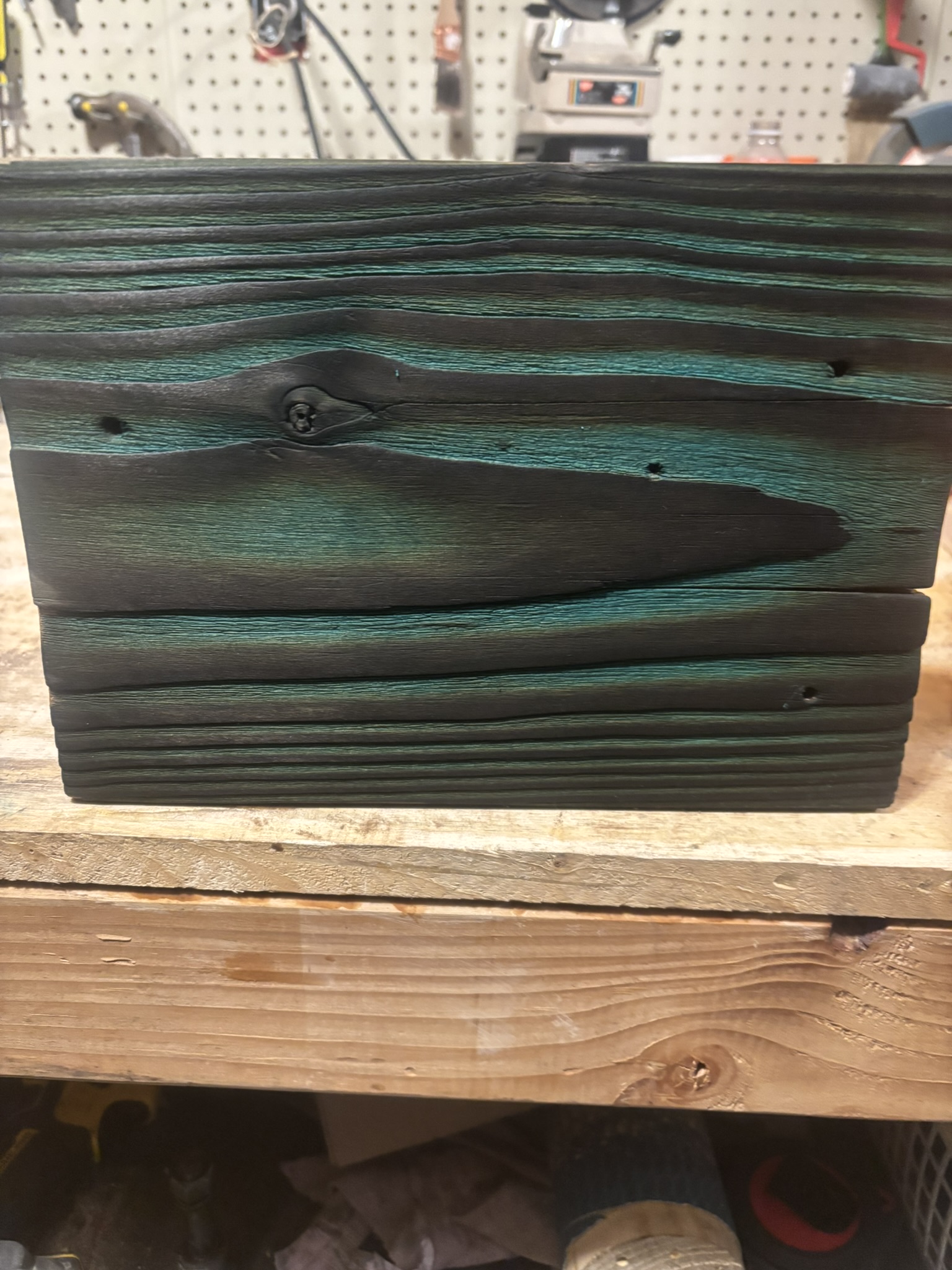 Turquoise Epoxy River Table