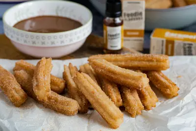 Churros con Chocolate