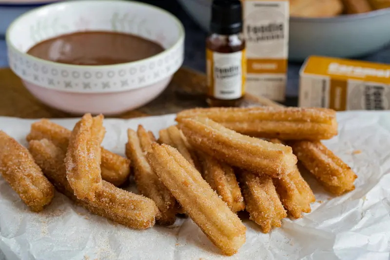 Churros con Chocolate
