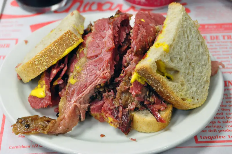 Montreal Smoked Meat Sandwich