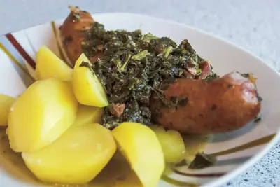 Grünkohl mit Pinkel