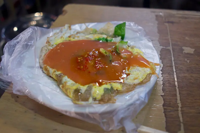 Oyster Omelette