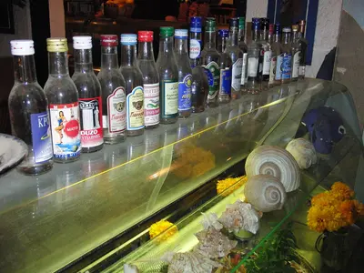 Ouzo from Lesbos