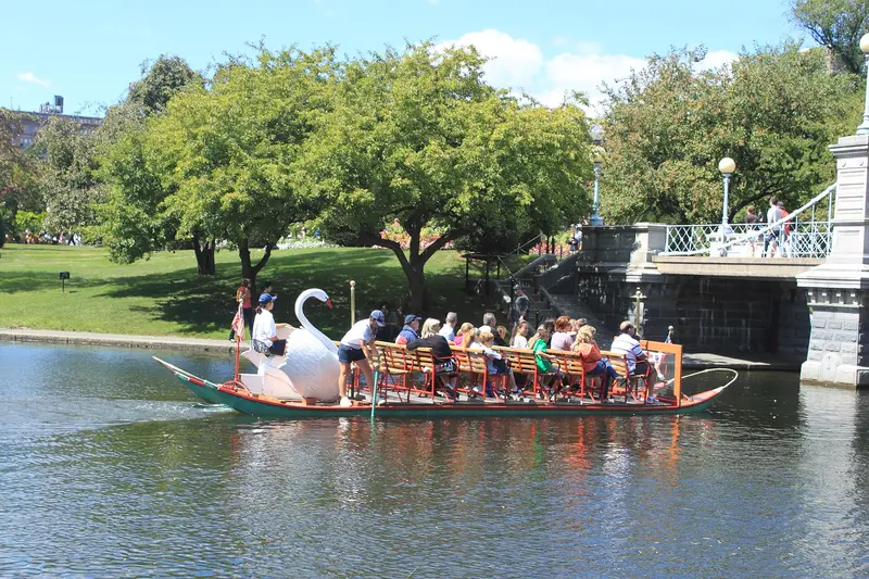 Public Garden und Swan Boats
