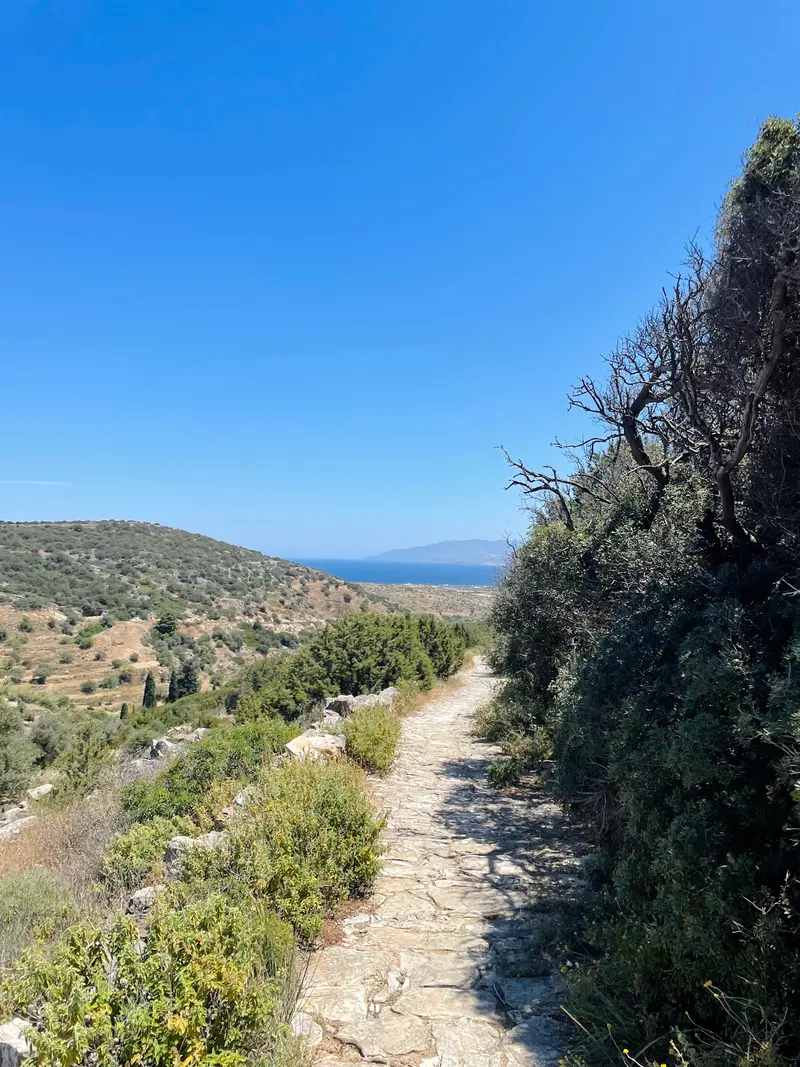 Byzantinischer Weg nach Prodromos