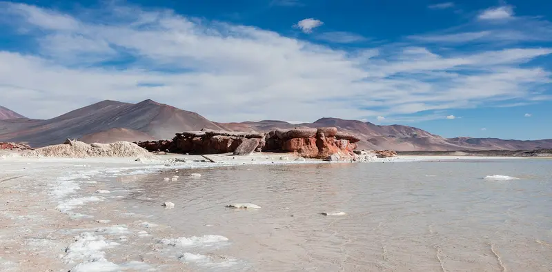 Salar de Talar und Piedras Rojas