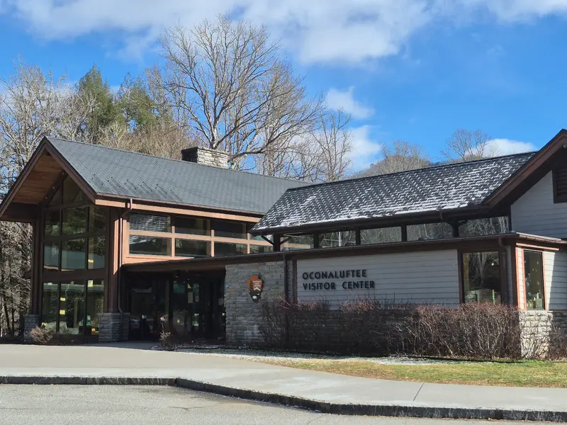 Oconaluftee Visitor Center und Mountain Farm Museum