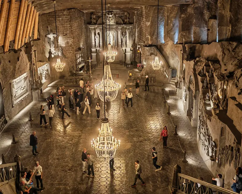 Salzbergwerk Wieliczka: Touristenroute