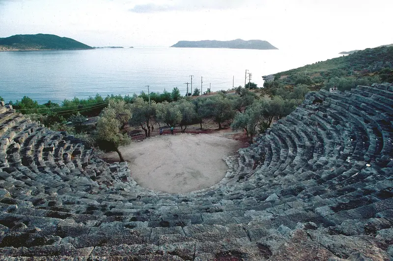 Antikes Theater von Antiphellos