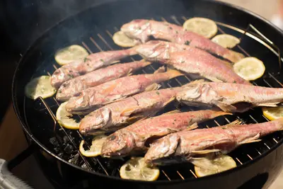 Fisch am Venezianischen Hafen