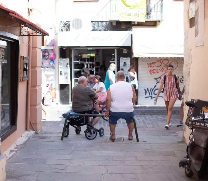 Die Altstadt von Rethymno