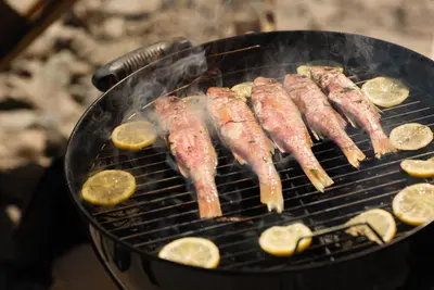 Frischer Fisch aus der Straße von Kasos