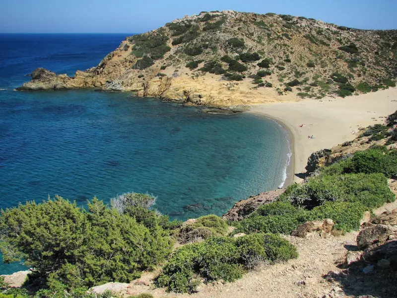 Palmenstrand von Vai