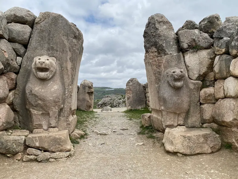 Ruinenstätte Hattuşa mit Großem Tempel