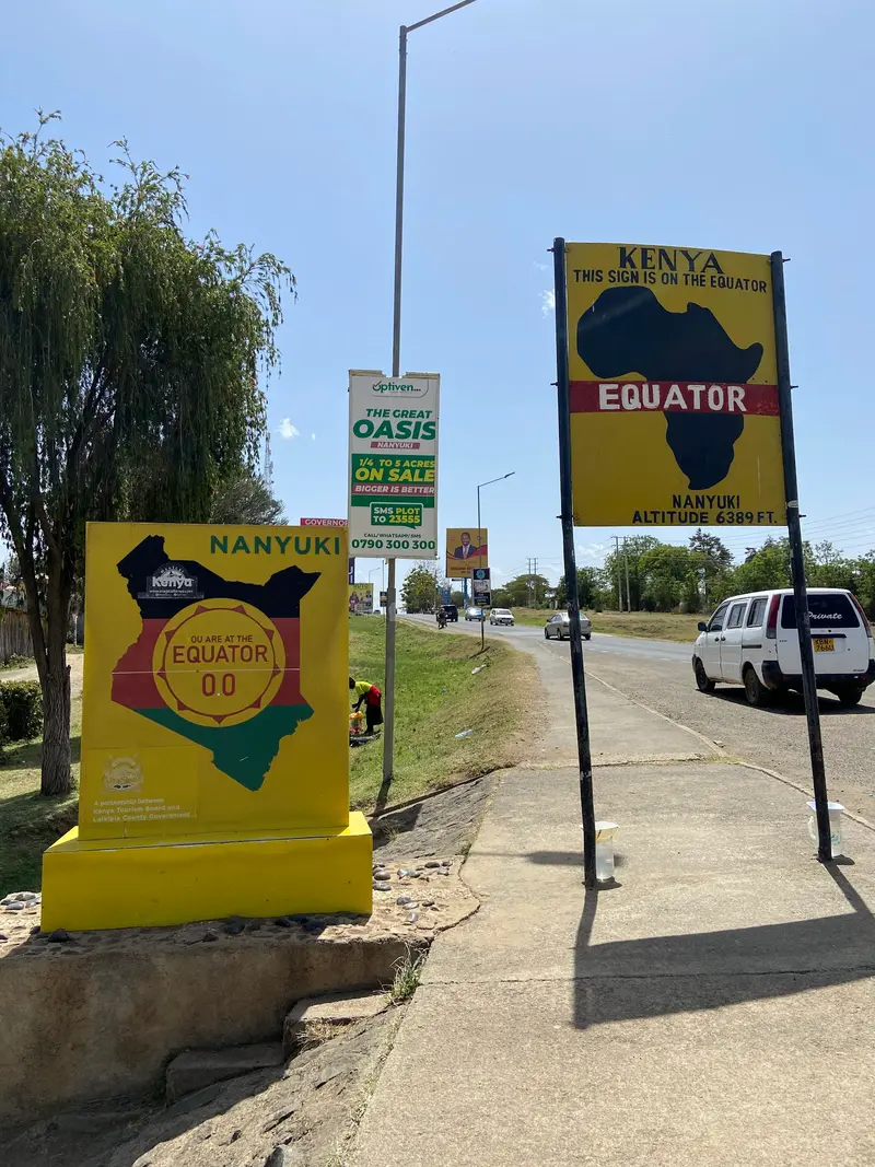 Equator Marker, Nanyuki