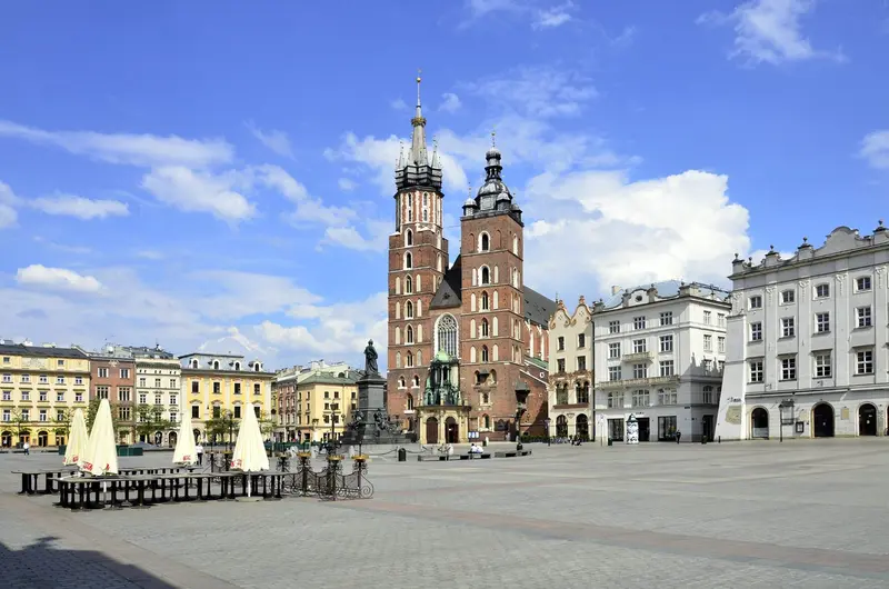 Rynek Główny und Tuchhallen