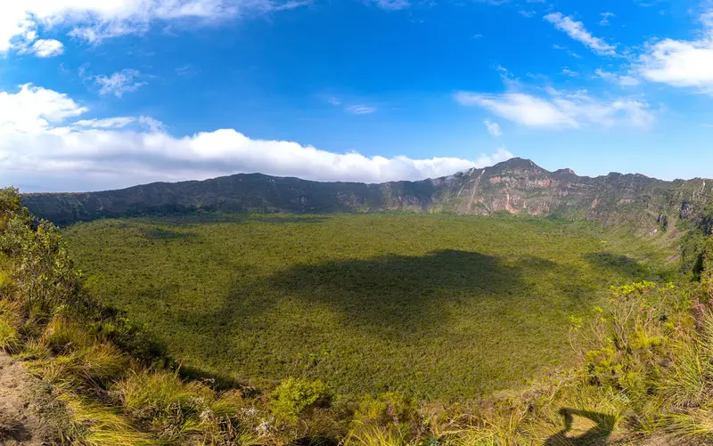 Crater rim of Mount Longonot