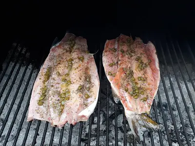Trucha a la parrilla