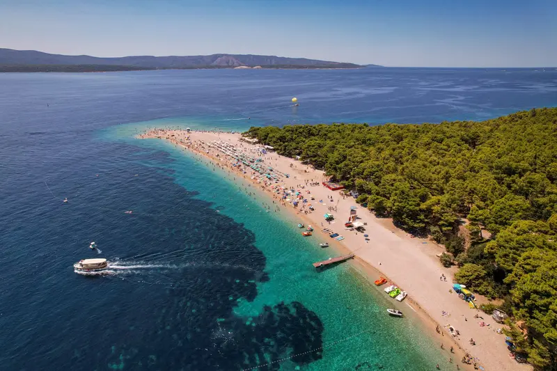Brač und Zlatni Rat