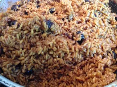 Arroz con coco