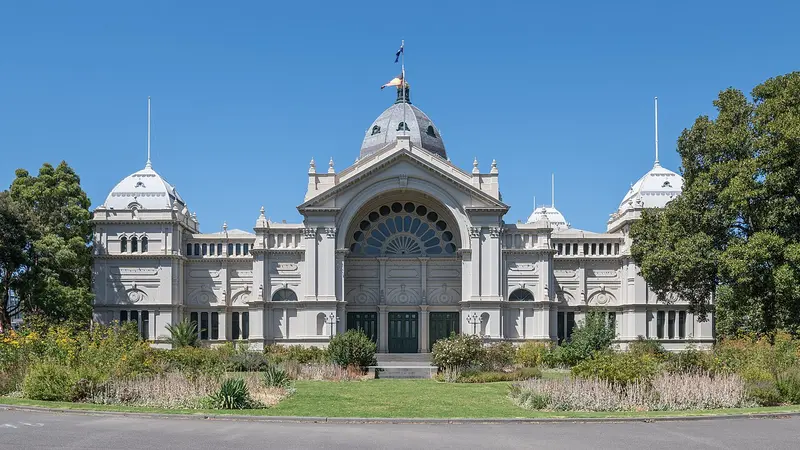 Carlton Gardens und Royal Exhibition Building