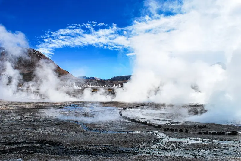 Geysire del Tatio Gebiet