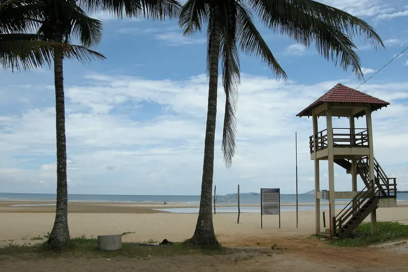 The Cherating Beach