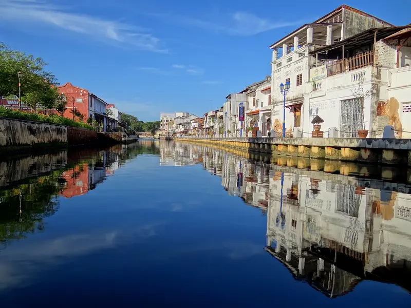 Melaka-Fluss