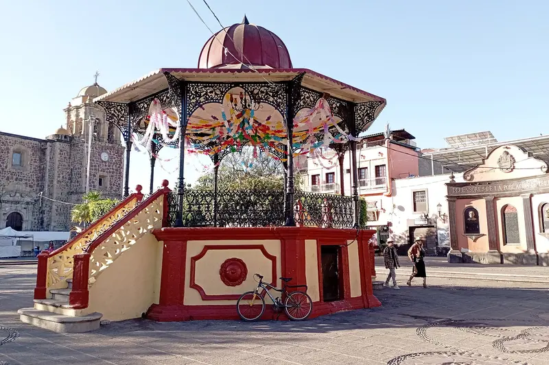 Plaza Principal with Kiosk