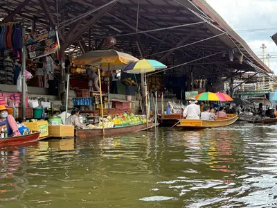 Schwimmender Markt Damnoen Saduak