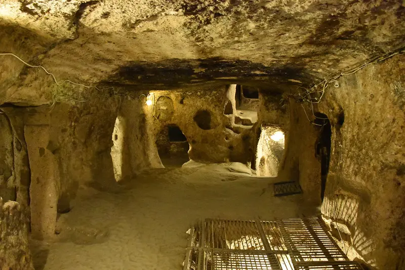 Unterirdische Stadt Kaymaklı
