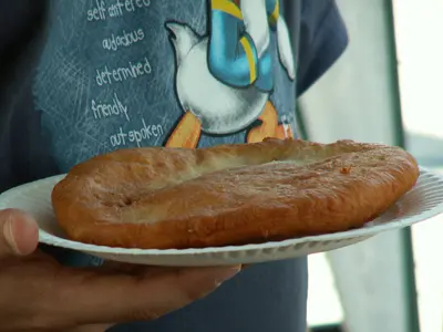 Frybread mit Honig