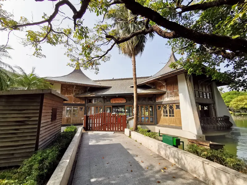 Taichung Park with Lake Pavilion